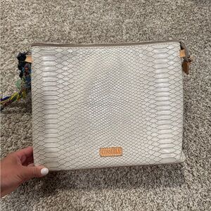 Consuela Cream Crossbody Bag